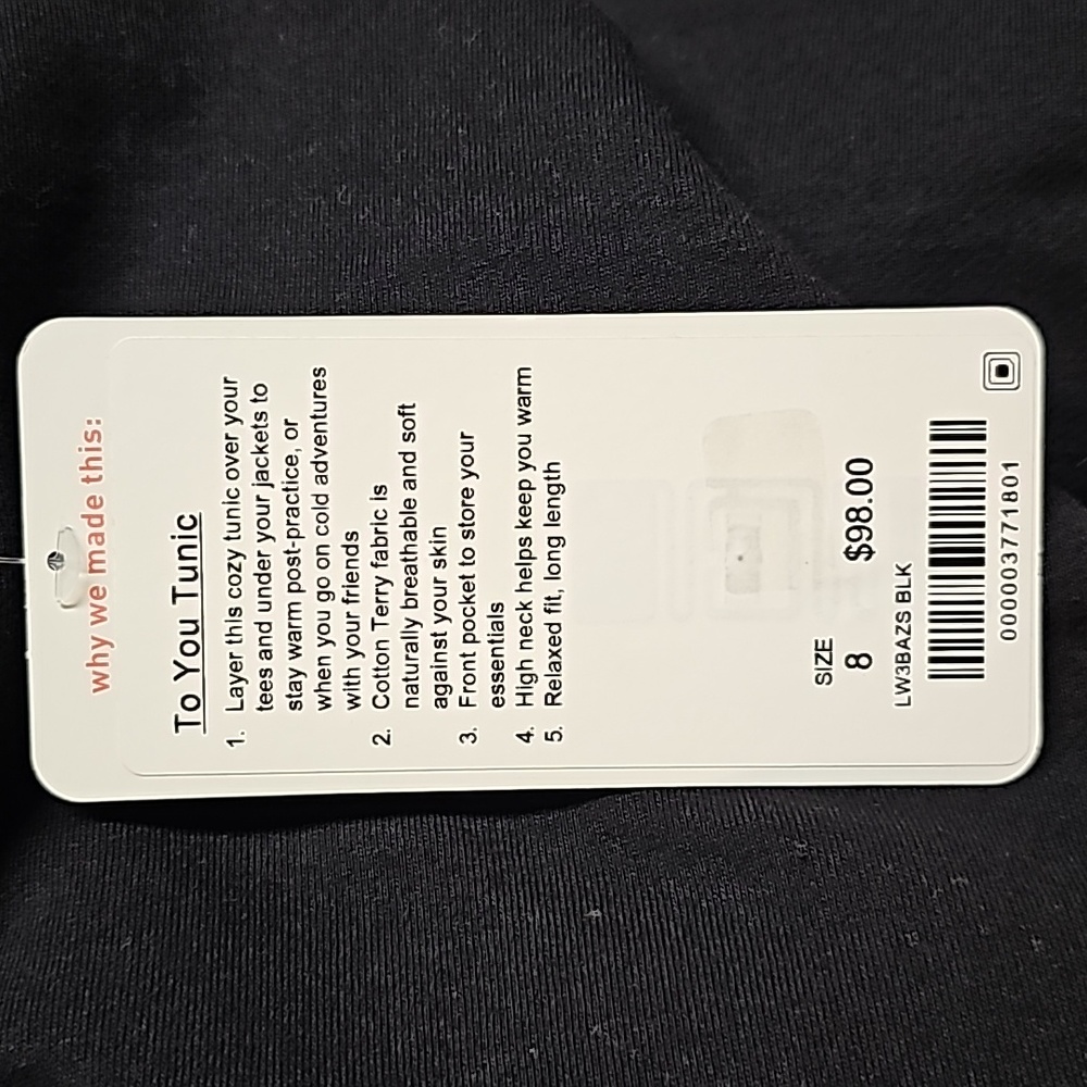 NWT Lululemon To You Tunic - Picture 5 of 9